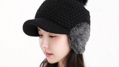 겨울 따스함 가득, 내 손안에 득템! 여성 겨울 니트 캡 모자 후기